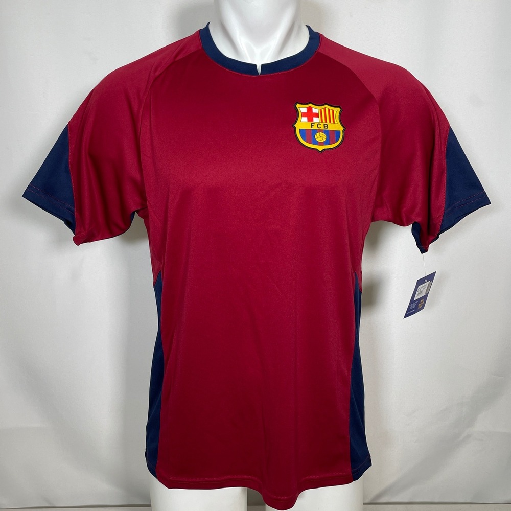FC Barcelona 2024 Stadium Class Striker Soccer Jersey Men's MEDIUM NWT